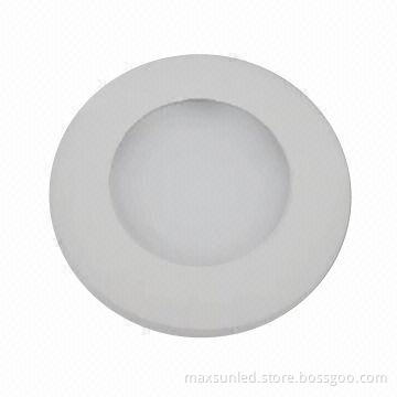 LED panels light, 6W power, SMD 3014, round panel